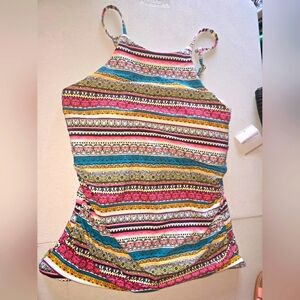 Liz Clairborne womens swim top